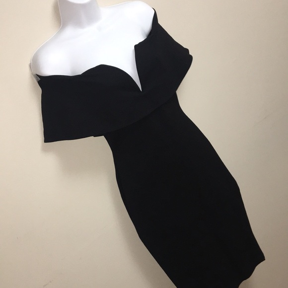 Amica Collection - Timeless Black Midi Dress - Picture 3 of 4